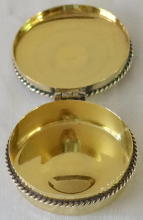 Sterling silver gilt Communion Pyx